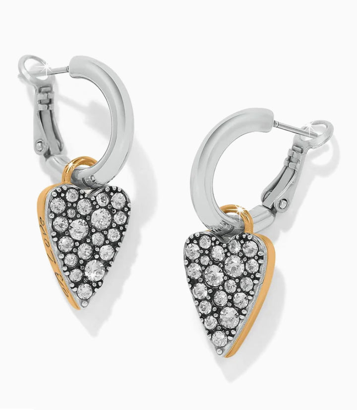 Brighton Love Messages B Love Reversible Hoop Earrings