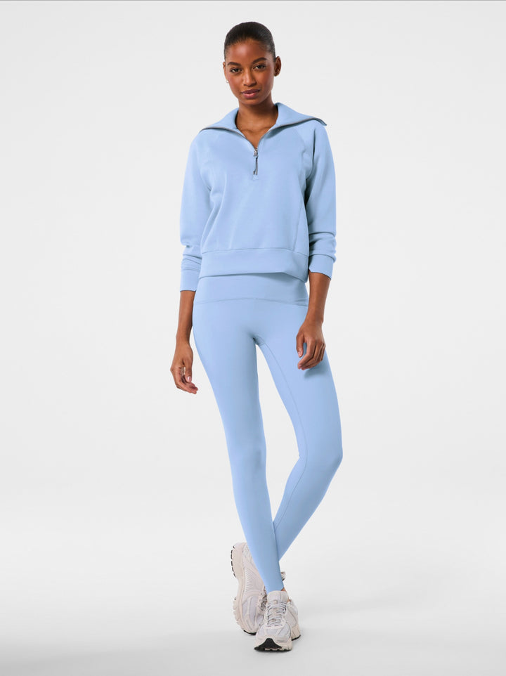 Spanx Hydrangea Airessentials Half Zip