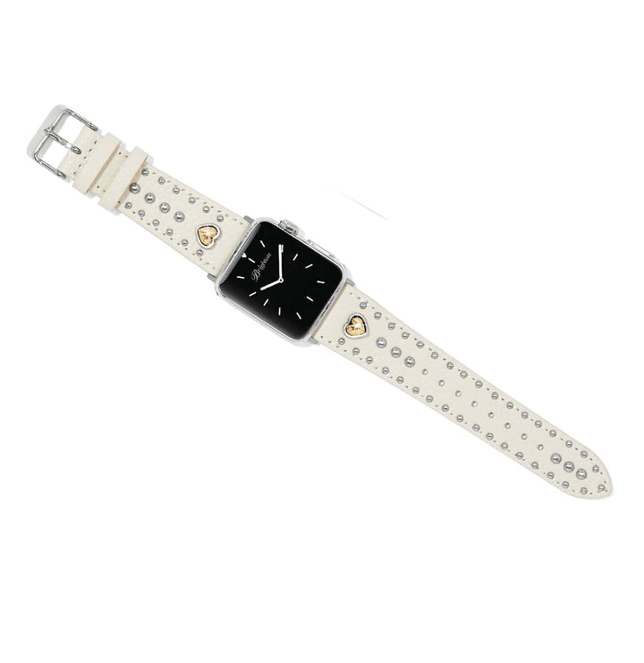Brighton Pretty Tough Heart Leather Watch Band
