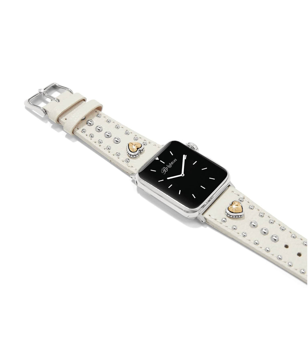 Brighton Pretty Tough Heart Leather Watch Band