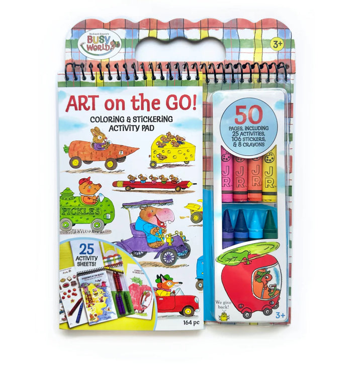 Richard Scarry’s Busy World Art On The Go Art Kid