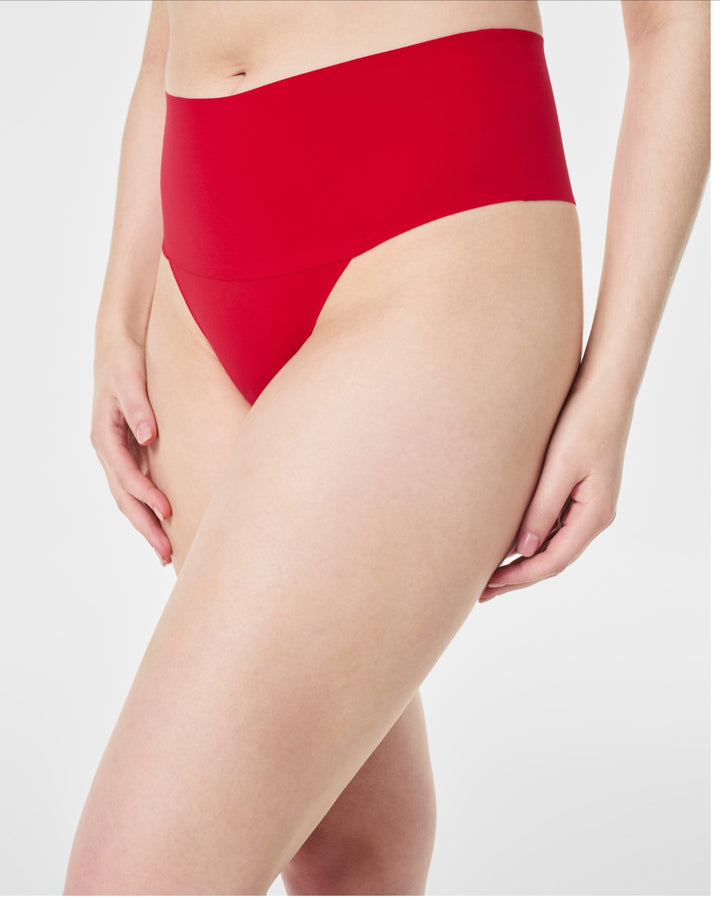 Spanx Red Undie-Tectable Thong