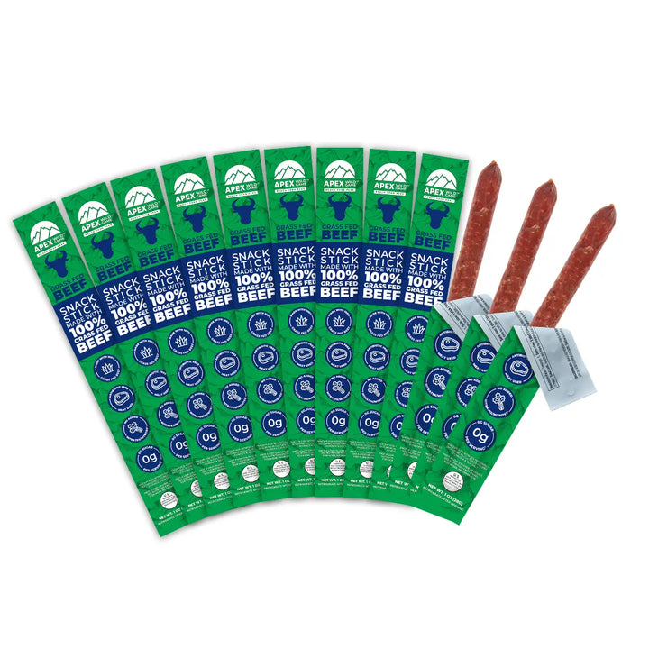 Farmers Market Foods Grass Fed Beef Snack Sticks