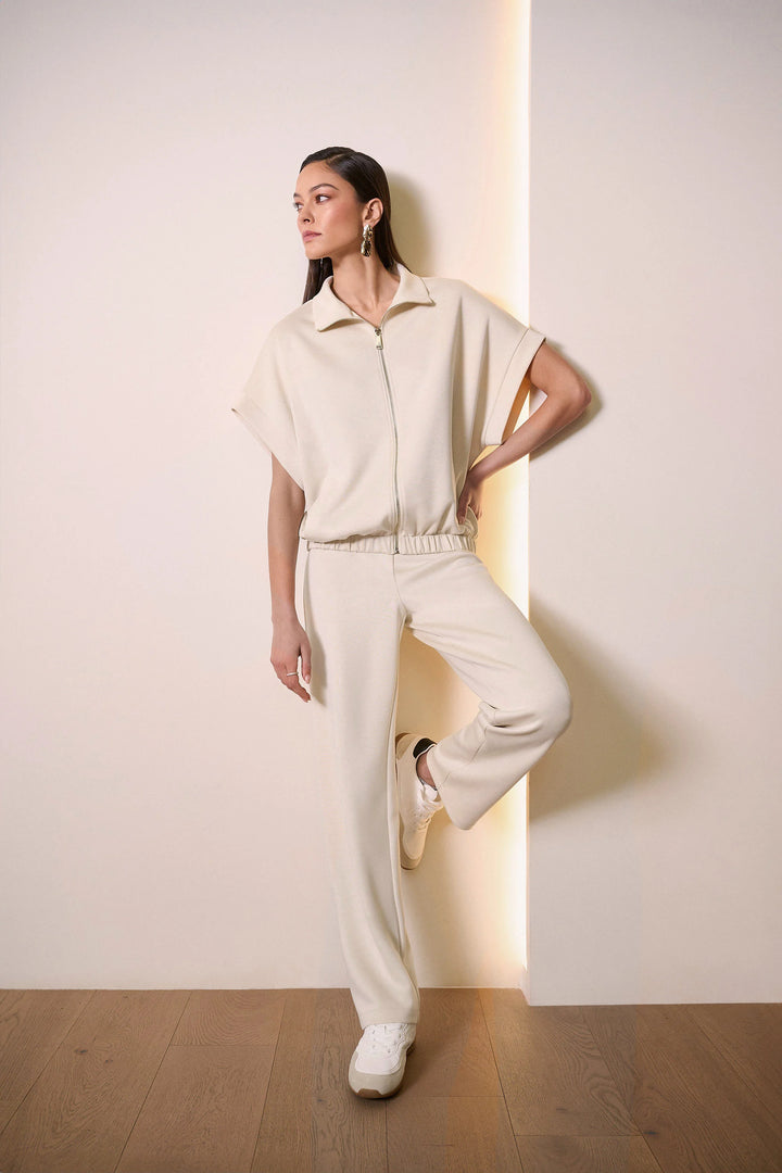 Joseph Ribkoff Birch Scuba Jersey Boxy Jacket