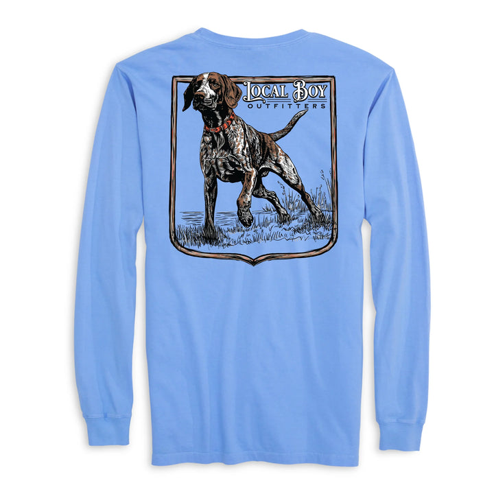 Local Boy Outfitters Youth Washed Denim GSP Hunt Long Sleeve Tee