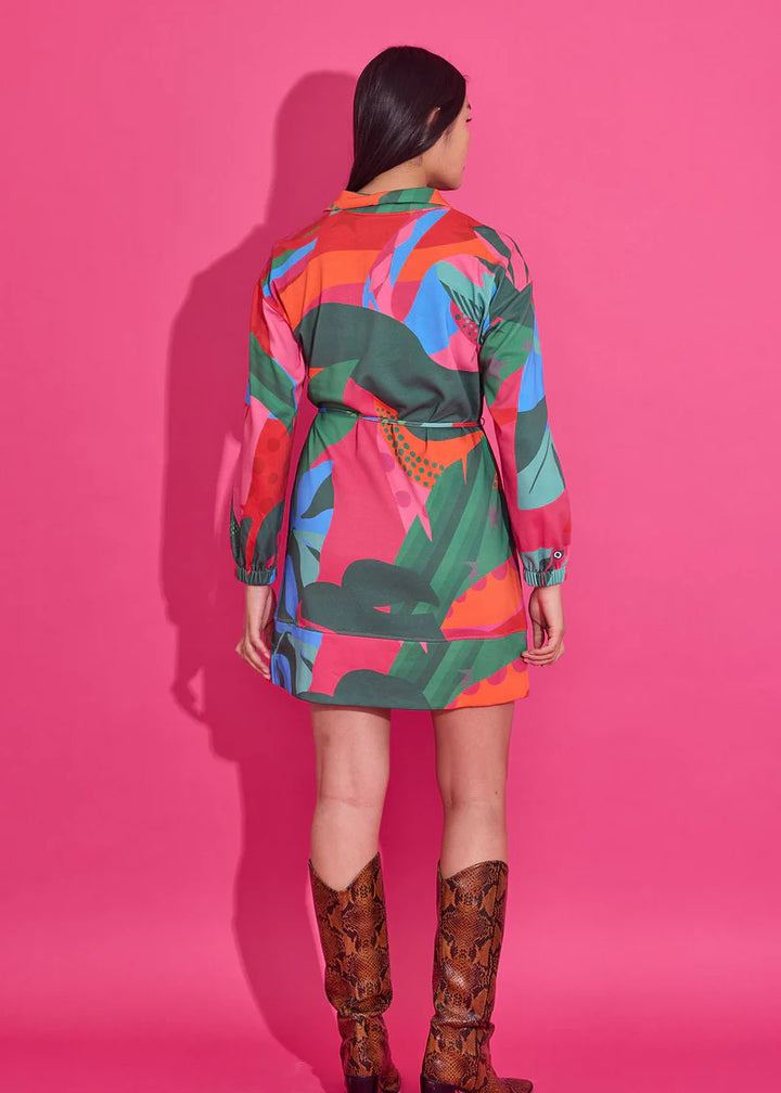 Alden Adair Logan Dress- Tropical Jingle