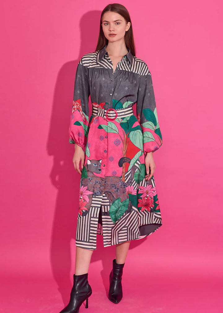 Alden Adair Jane Dress- Colony Stripe