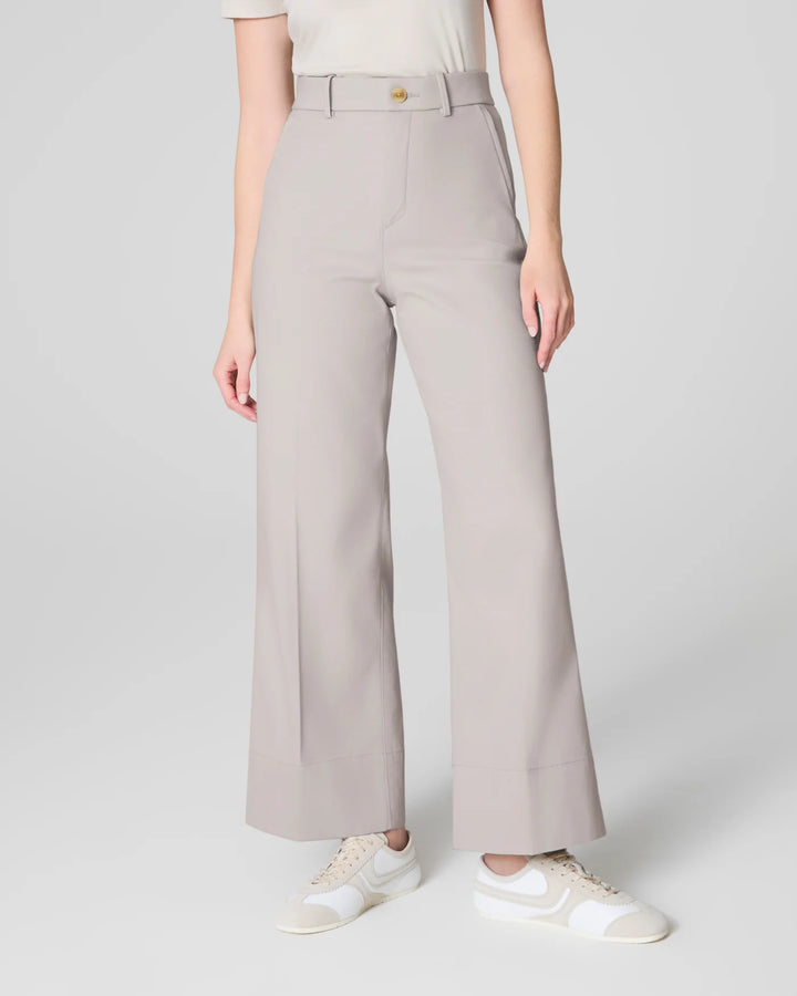 Spanx Bone Tall Stretch Crop Wide Leg 2.0 Pant