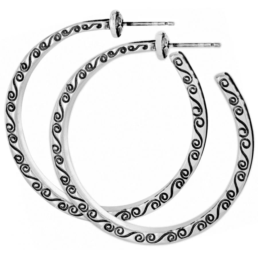 Brighton Secret of Love Hoop Post Earring