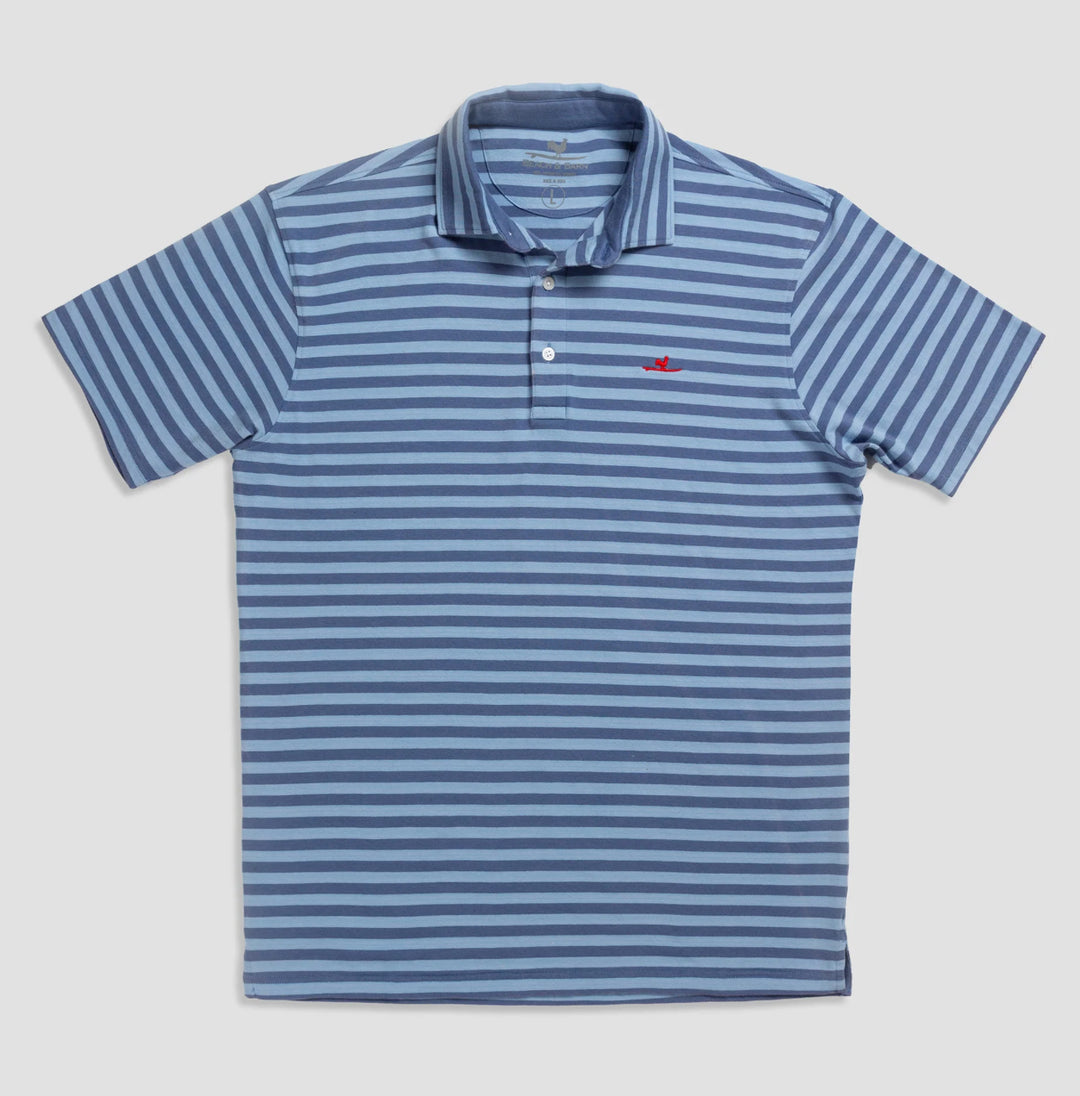 Beach and Barn Chambray Good Hang Polo