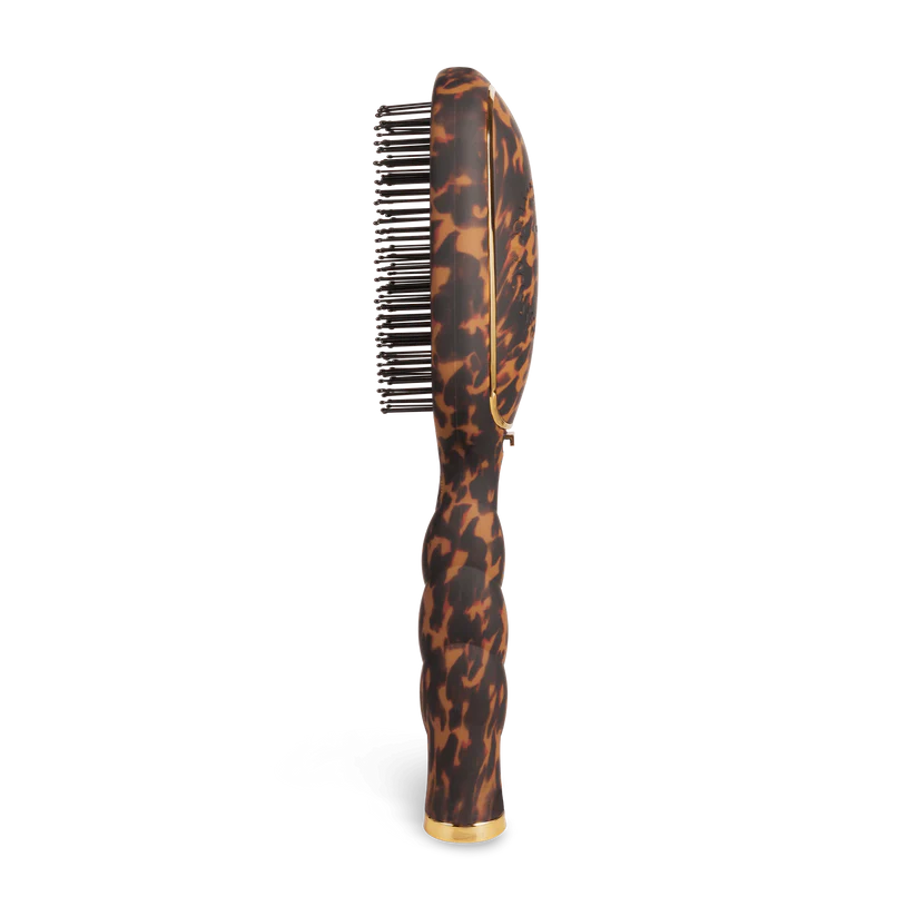 Teleties Detangler Hair Brush for Thick Hair – Tortoise