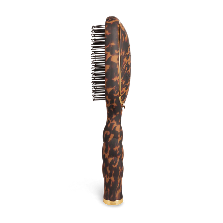 Teleties Detangler Hair Brush for Thick Hair – Tortoise