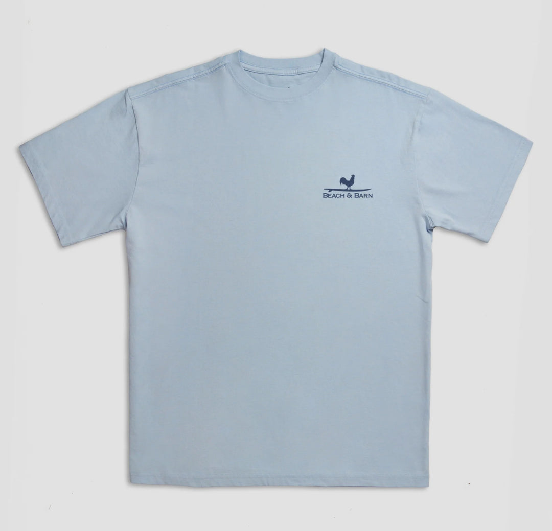 Beach and Barn Chambray Surf Fishing Tee