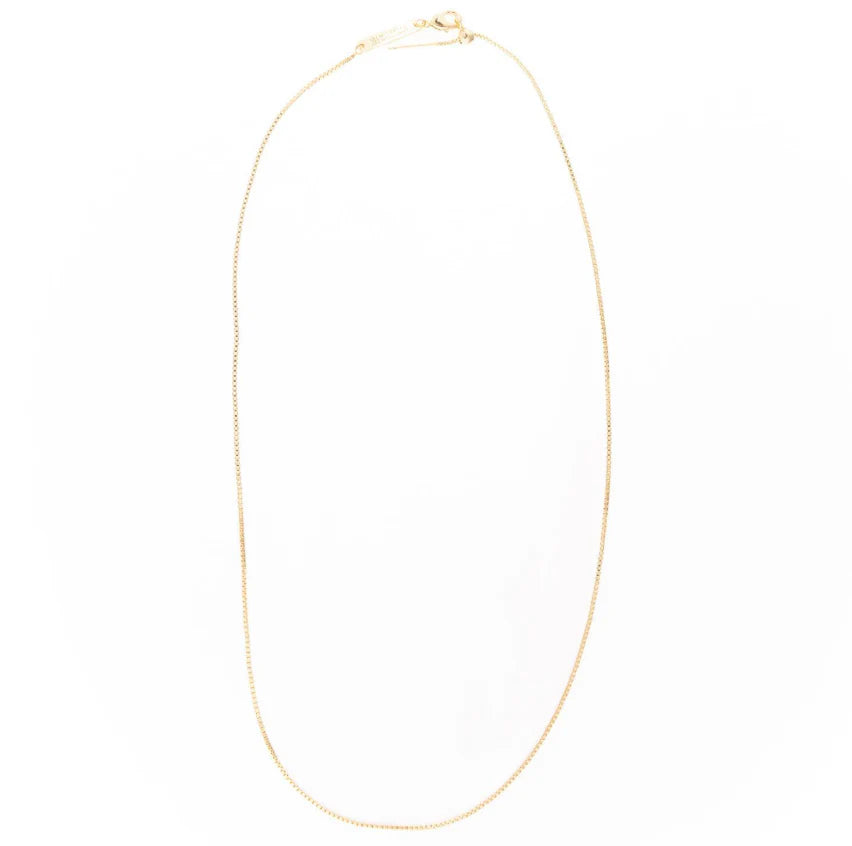 Michelle McDowell Luxe Box Chain 18” Necklace