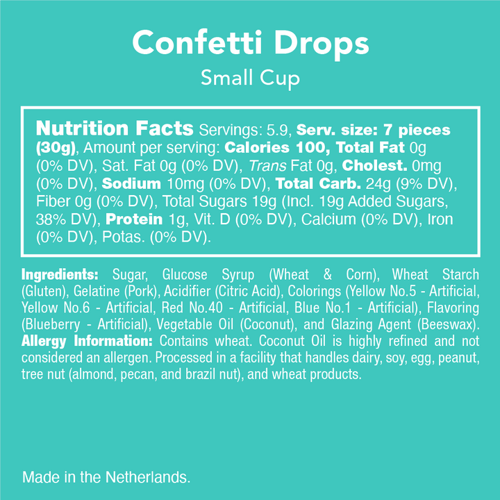 Candy Club Confetti Drops