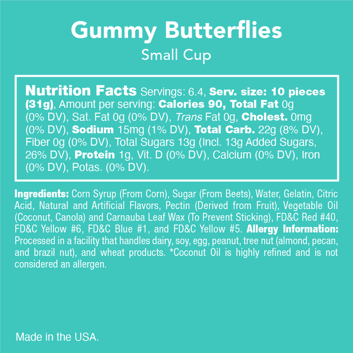 Candy Club Gummy Butterflies