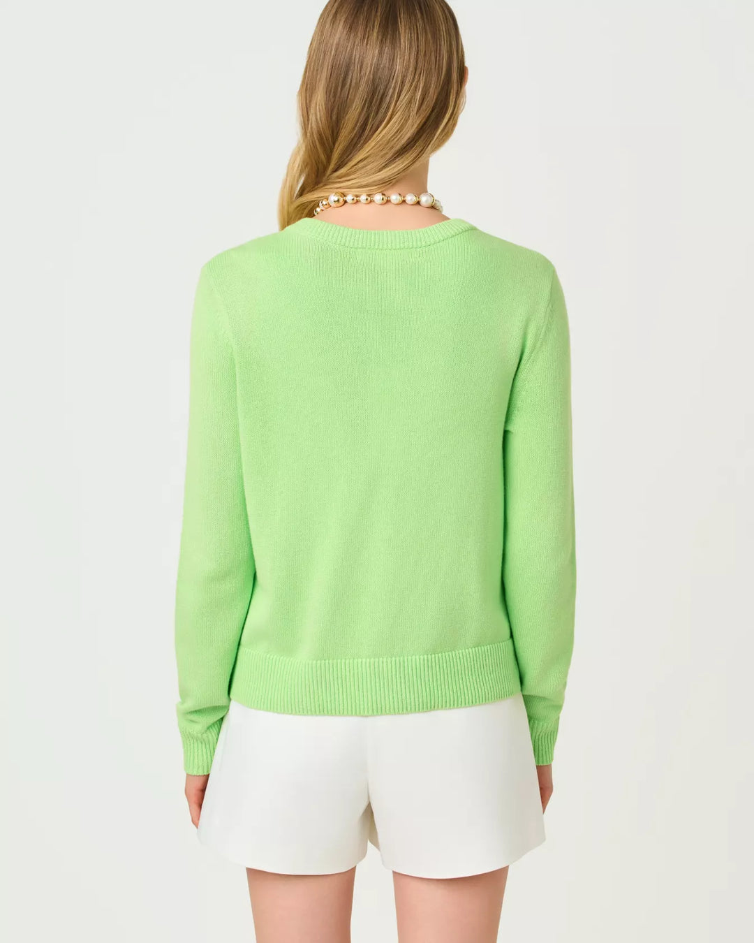 Lilly Pulitzer Amalia Pistachio Macaron Cardigan