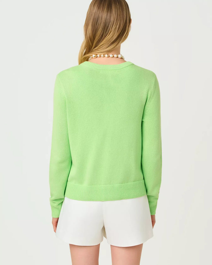 Lilly Pulitzer Amalia Pistachio Macaron Cardigan