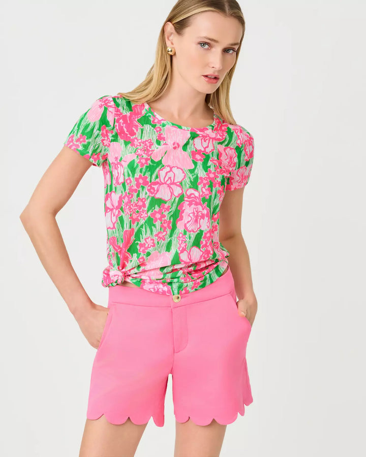 Lilly Pulitzer Putting Green Hannah Etta Scoop-Neck Top