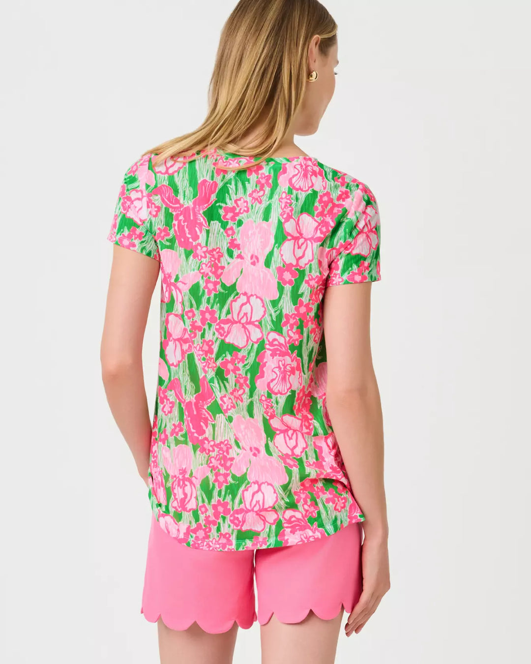Lilly Pulitzer Putting Green Hannah Etta Scoop-Neck Top