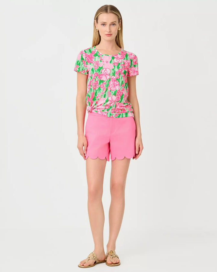 Lilly Pulitzer Putting Green Hannah Etta Scoop-Neck Top