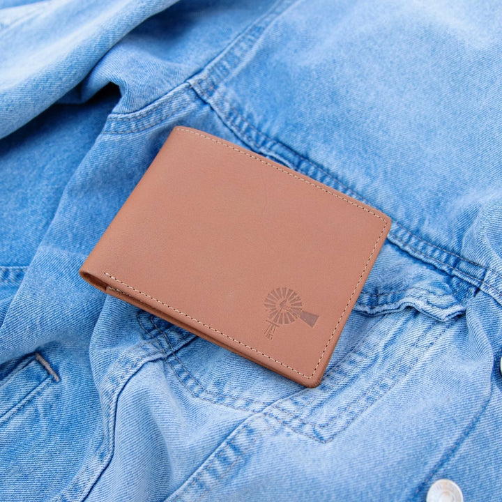 Old South Leather Bi-Fold Wallet