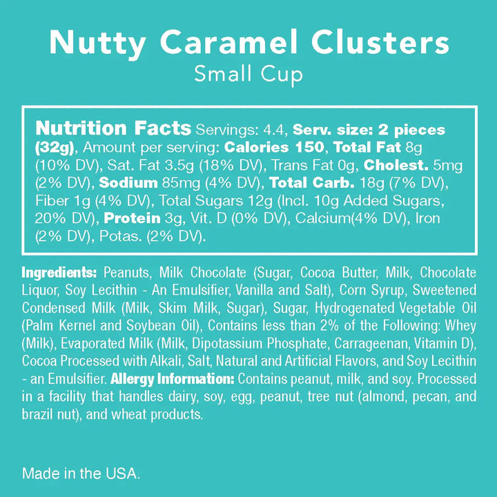 Candy Club Nutty Caramel Clusters
