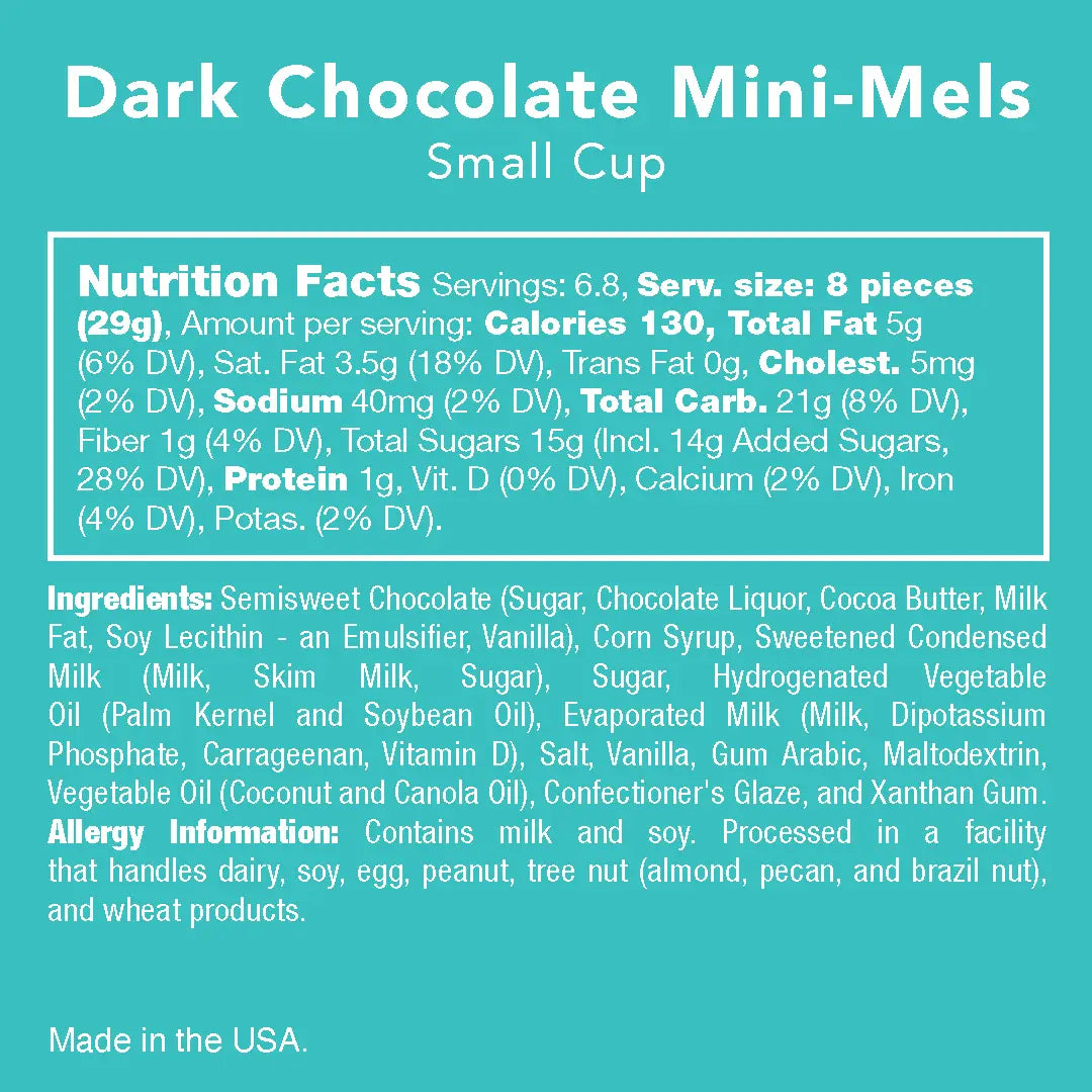 Candy Club Dark Chocolate Mini-Mels