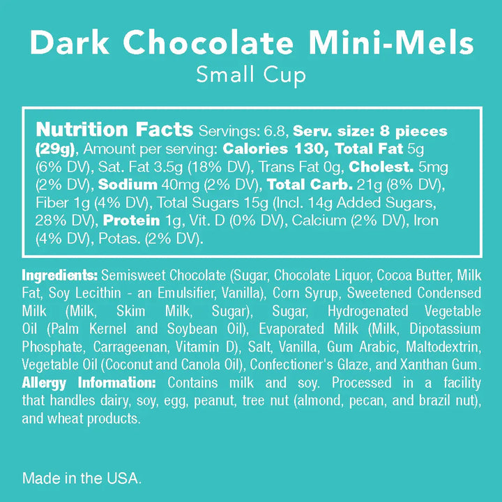 Candy Club Dark Chocolate Mini-Mels