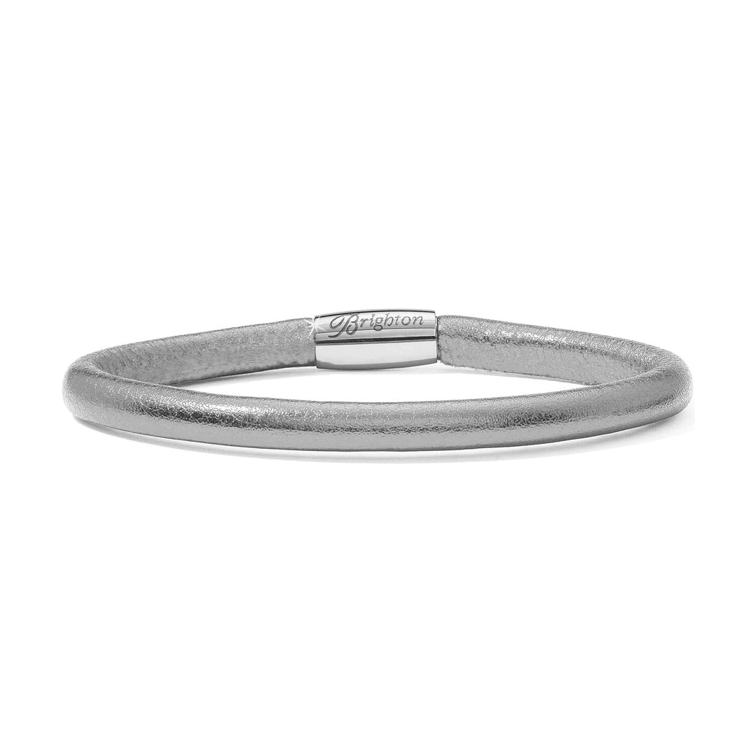 Brighton Silver Woodstock Metallic Single Bracelet