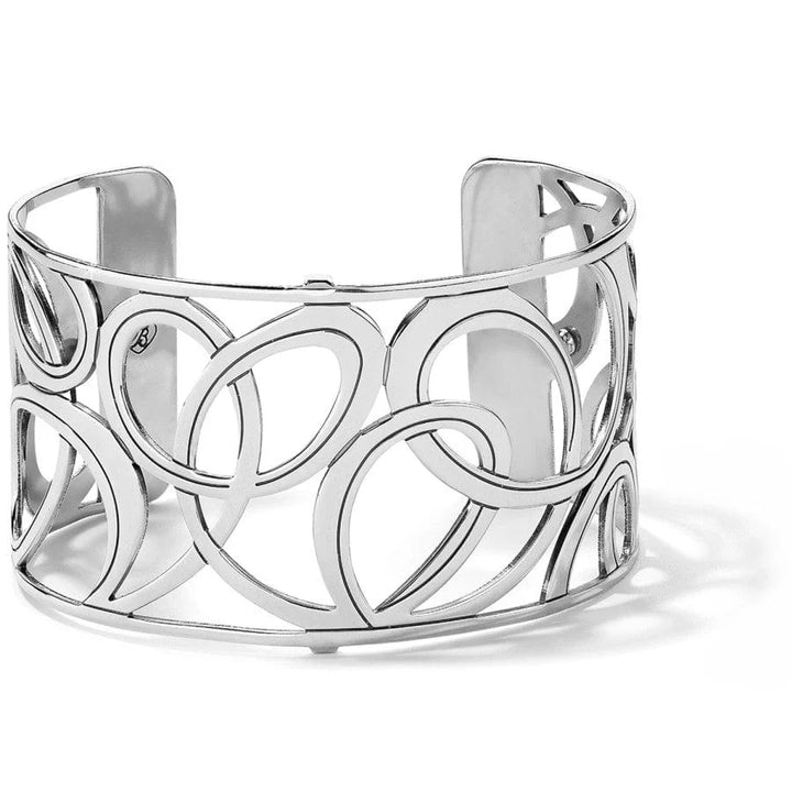 Brighton Silver Christo Vienna Wide Cuff Bracelet