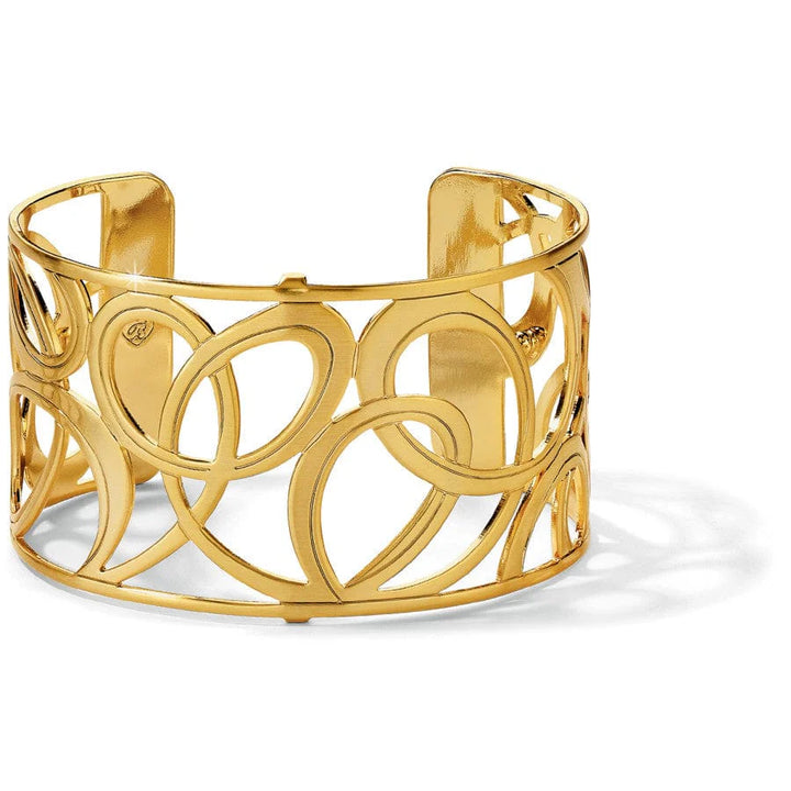 Brighton Gold Christo Vienna Wide Cuff Bracelet