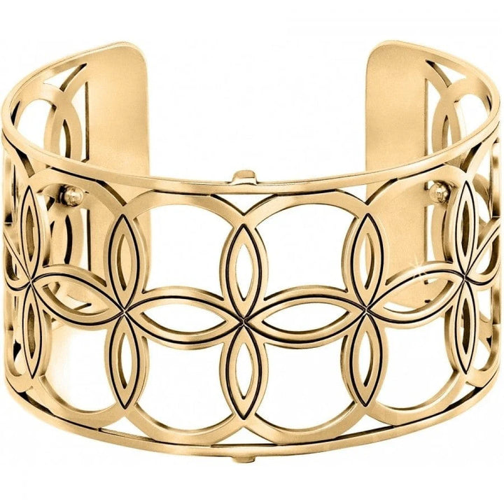 Brighton Gold Christo NYC Wide Cuff Bracelet