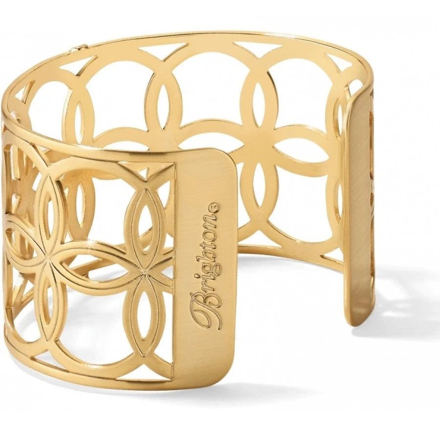 Brighton Gold Christo NYC Wide Cuff Bracelet