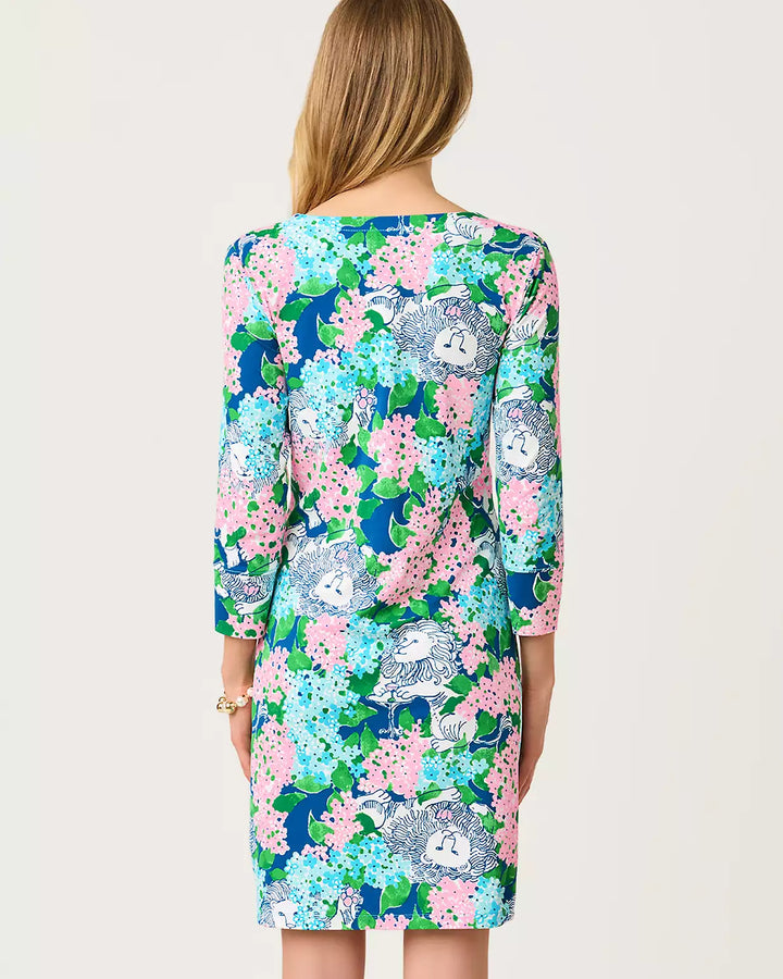 Lilly Pulitzer Starlight Navy Lydia the Lion UPF 50+ Nadine ChillyLilly Dress