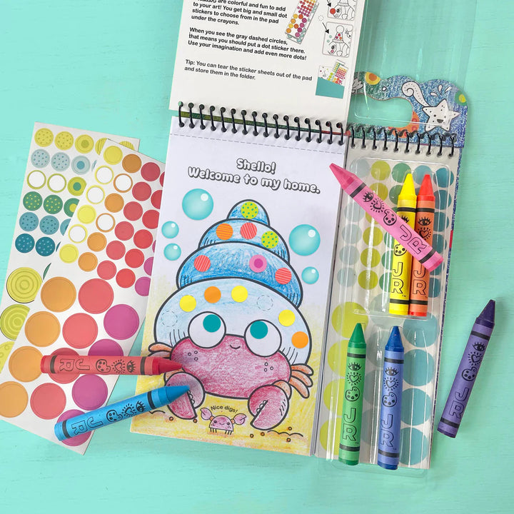 Art on the Go! Dotty Ocean