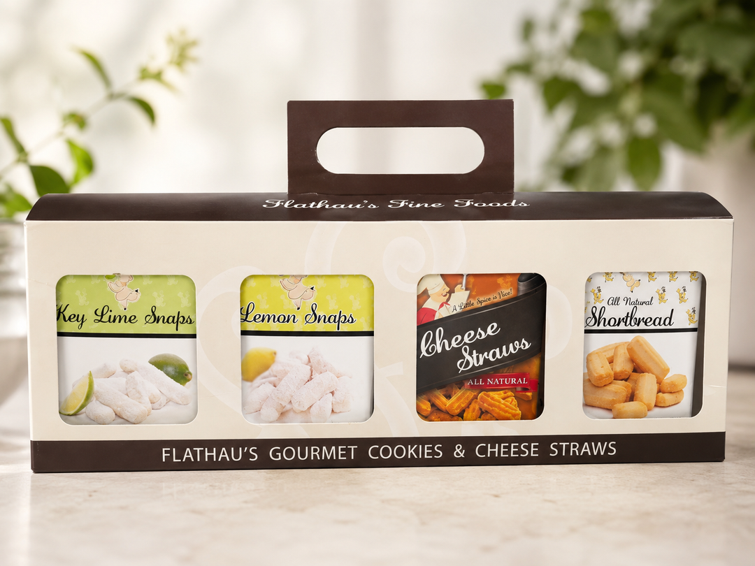 Gourmet Snaps, Shortbread, & Cheese Gift Box