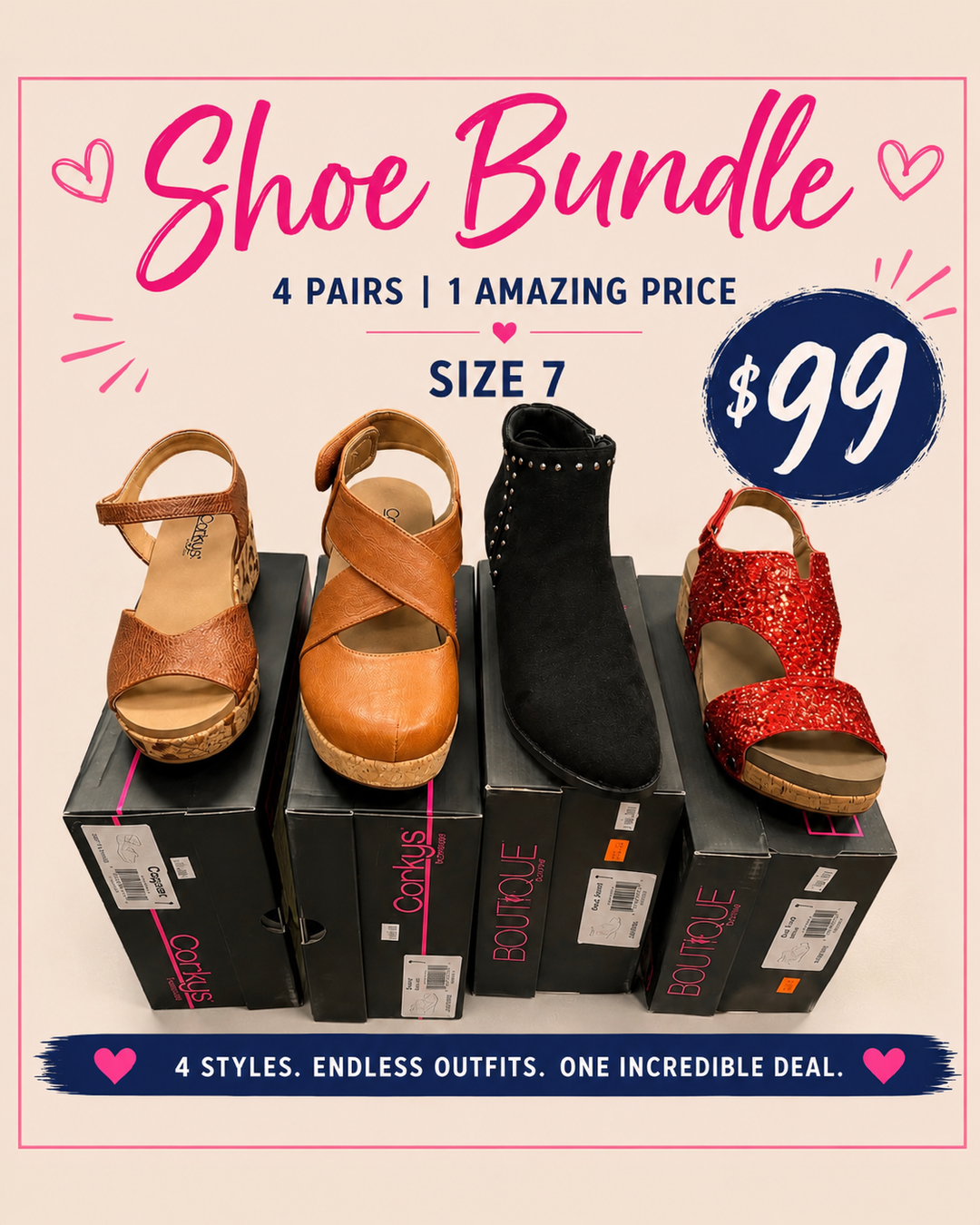 SIZE 7 Shoe Bundle