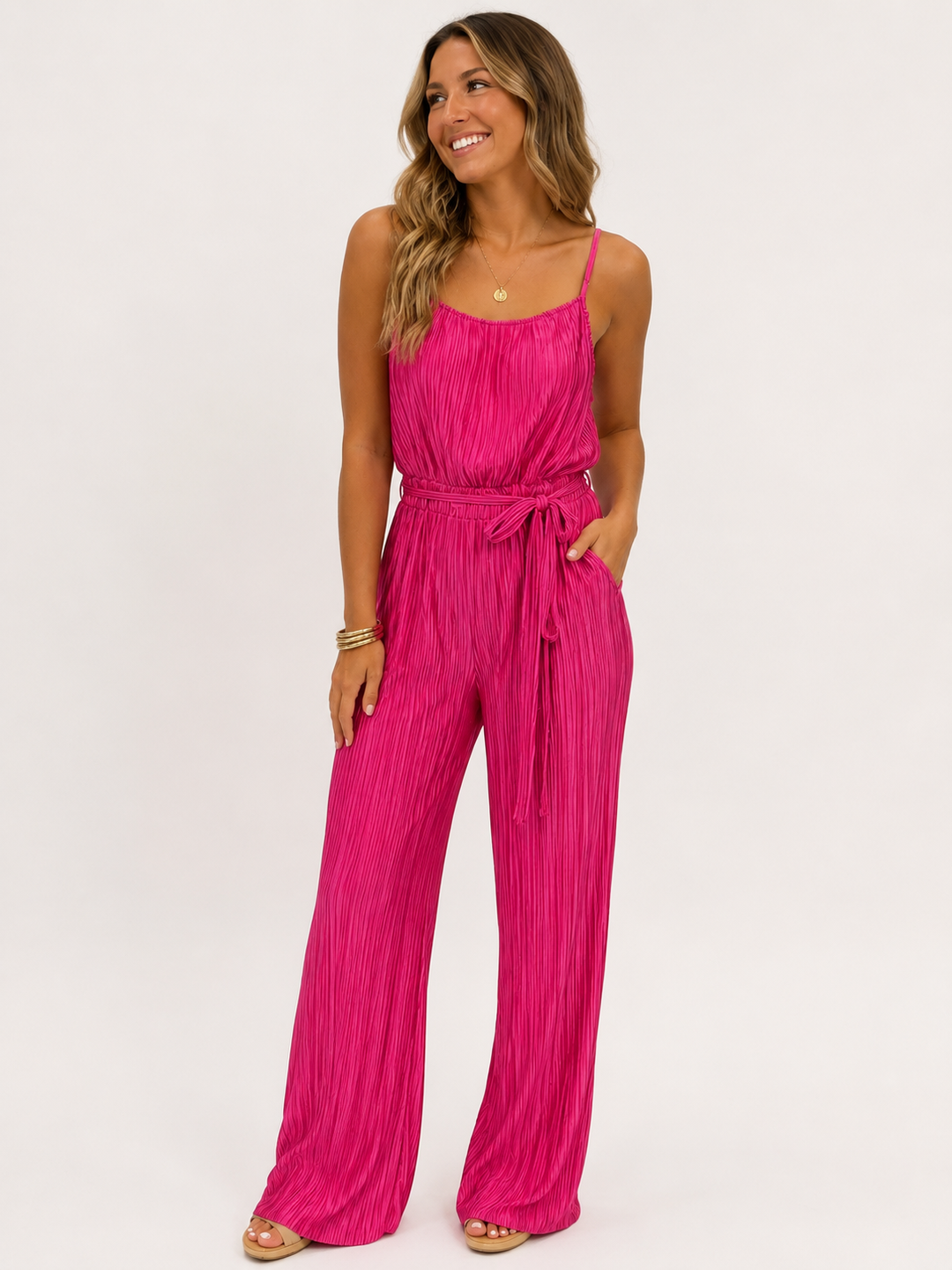 Pink Jumpsuit