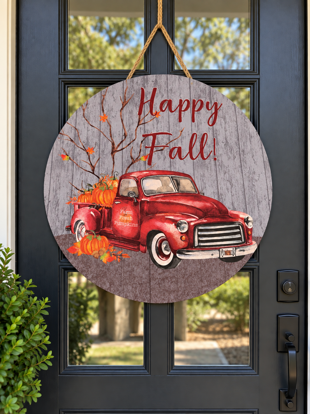Happy Fall! Door Hanger