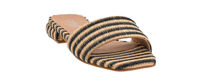 Corkys Black Natural Raffia Our Lil Secret