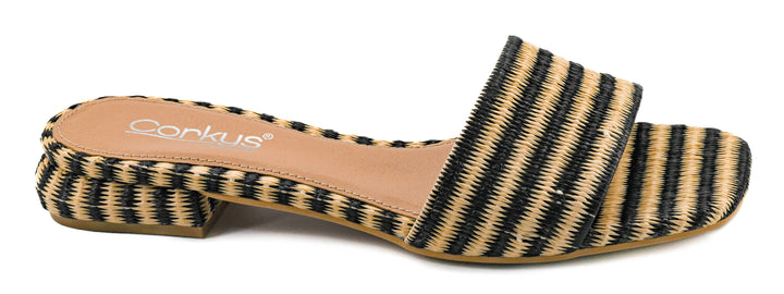 Corkys Black Natural Raffia Our Lil Secret