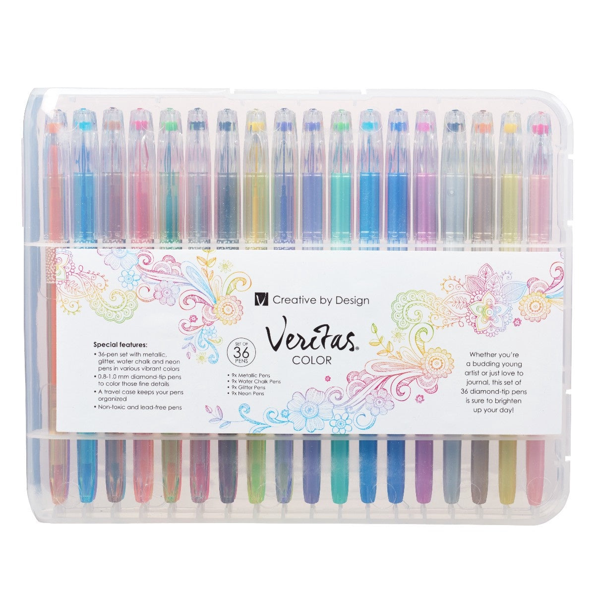 Gel Pen Set 36pc. Assortment – Rebecca's of Clinton
