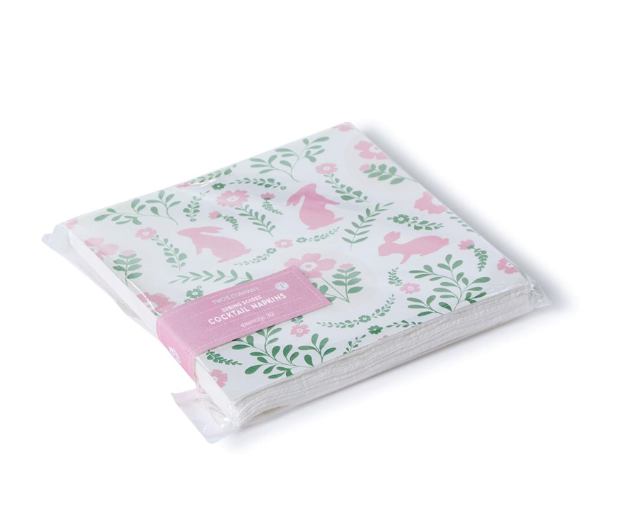 Two's Company Spring Soiree Paper Napkin - Thumbnail 2
