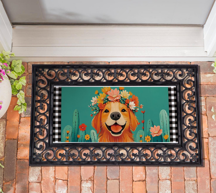 Evergreen Floral Dog Sassafras Switch Mat