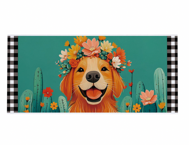 Evergreen Floral Dog Sassafras Switch Mat