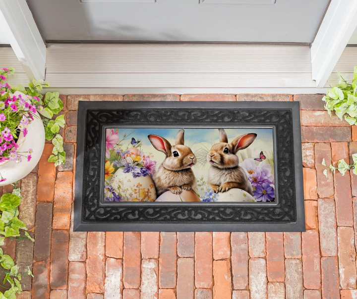 Evergreen Bunny & Easter Egg Sassafras Switch Mat