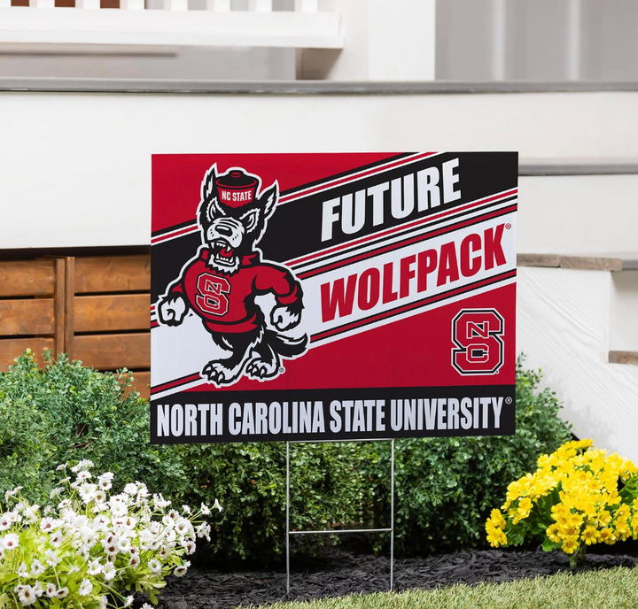 Evergreen North Carolina State University Coroplast Yard Sign, Future Student