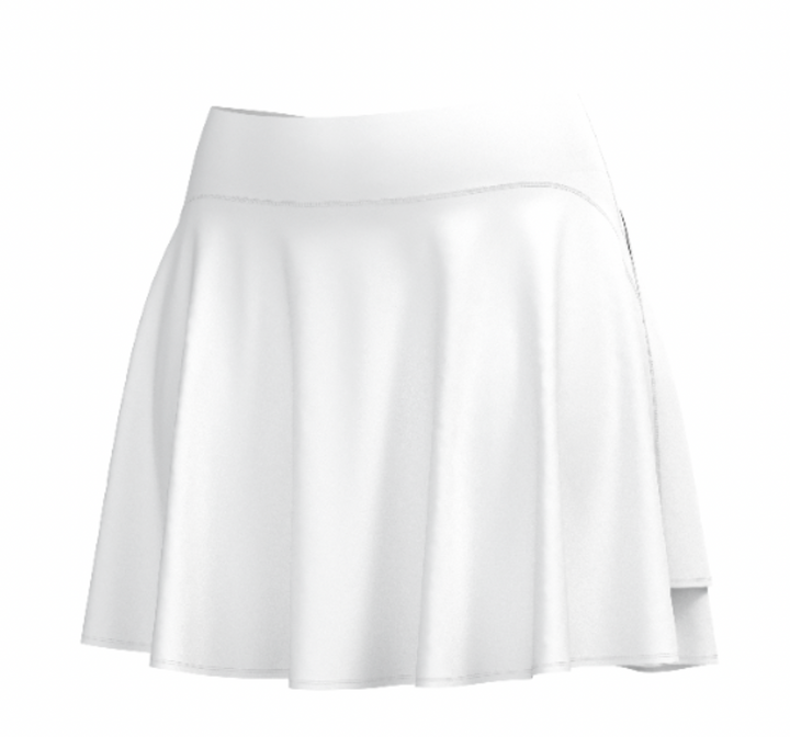 Local Girl White Performance Skort