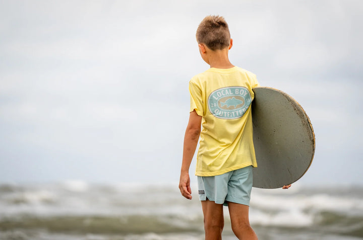 Local Boy Banana Youth Sandy Red T-Shirt